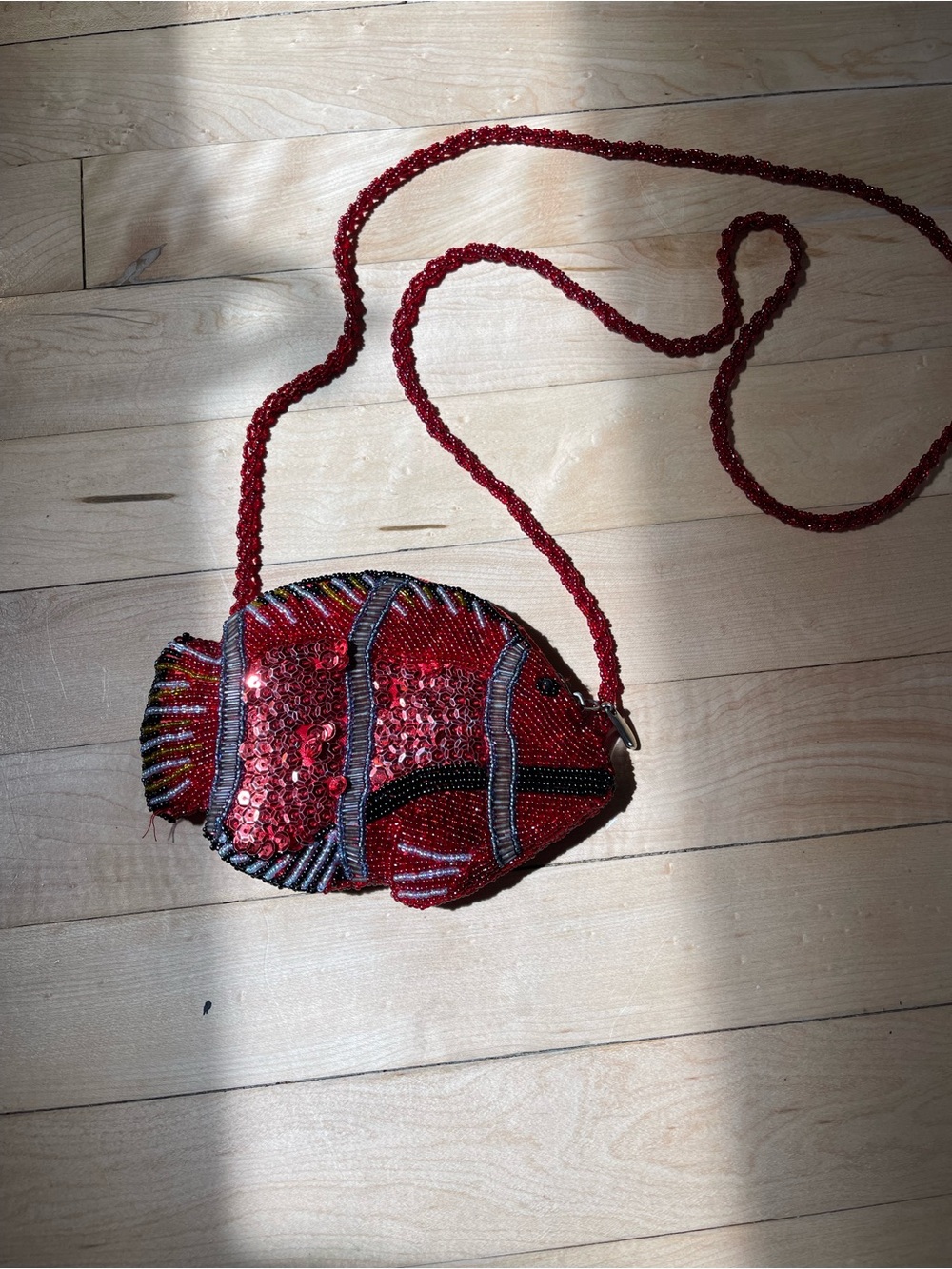 Vintage Fish Crossbody purse